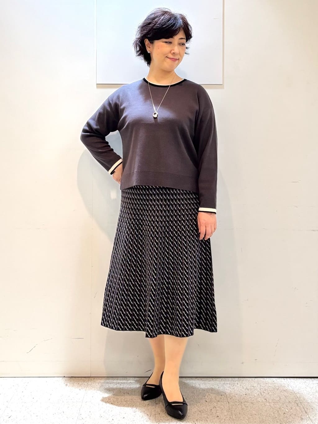 ヤスコさんの「Reflect｜【SS-4Lサイズ】匠ジャケット／ベーシックテーラード／WEB先行カラーあり」を使ったコーディネート