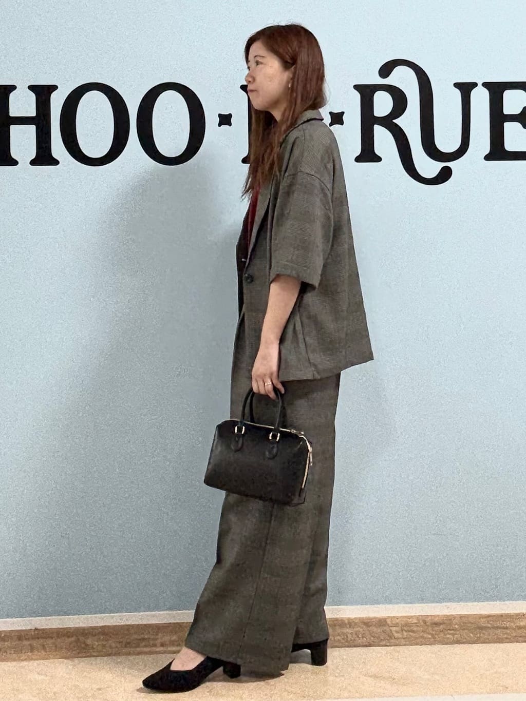 Naaatsuさんの「SHOO･LA･RUE｜【セットアップ可/洗濯後しわになりにくい】5分袖テーラードジャケット」を使ったコーディネート