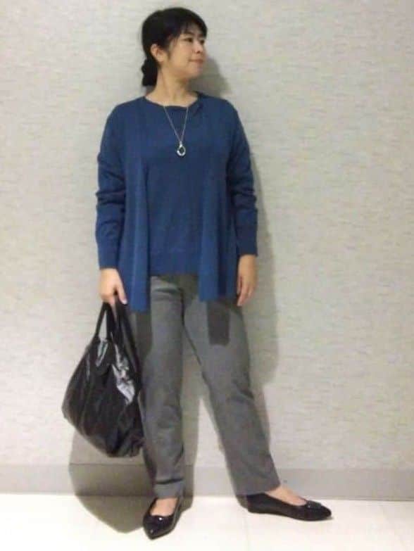 sakoさんの「Reflect｜【ちくちくしない／アンサンブル可／通勤におすすめ◎】オフボディ着流しカーディガン」を使ったコーディネート