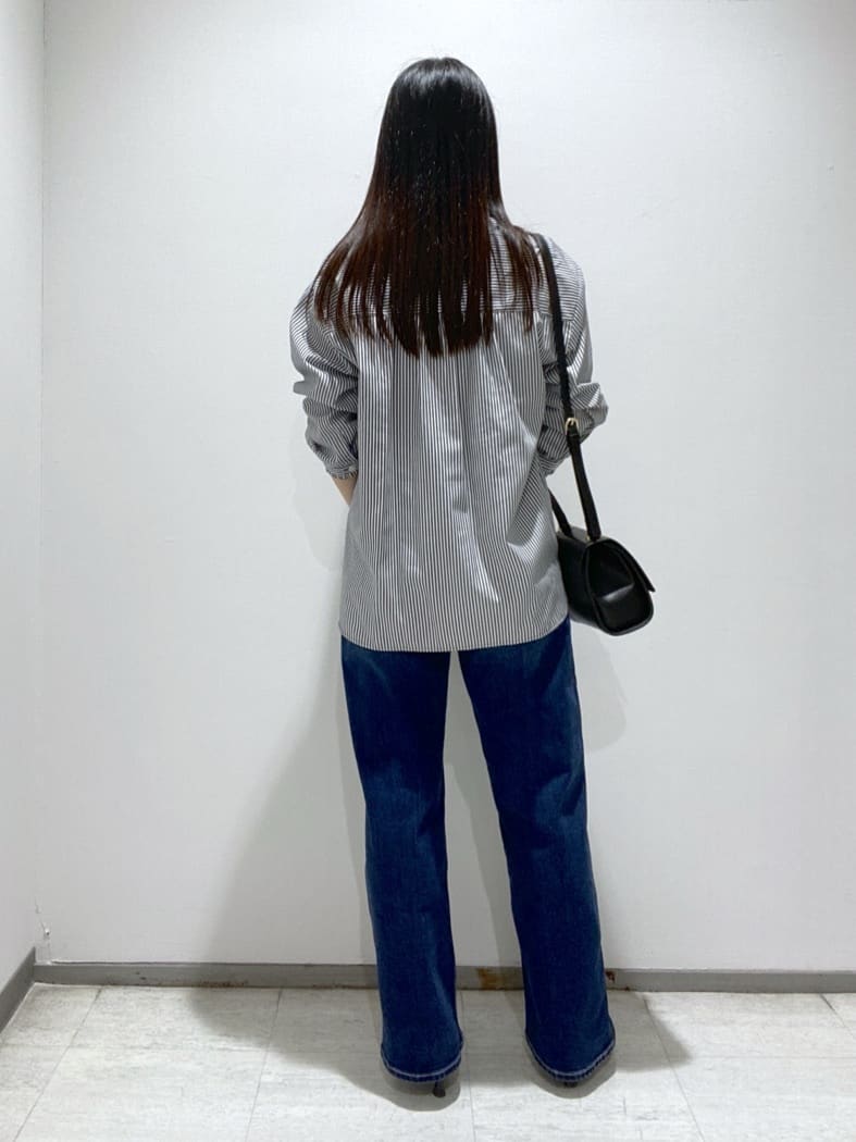 meiさんの「INDIVI｜【洗える】胸元タックフリル長袖ブラウス」を使ったコーディネート