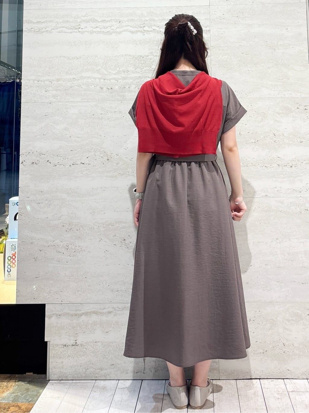 かほさんの「OPAQUE.CLIP｜【定番/6color】名品フラットバレエシューズ」を使ったコーディネート