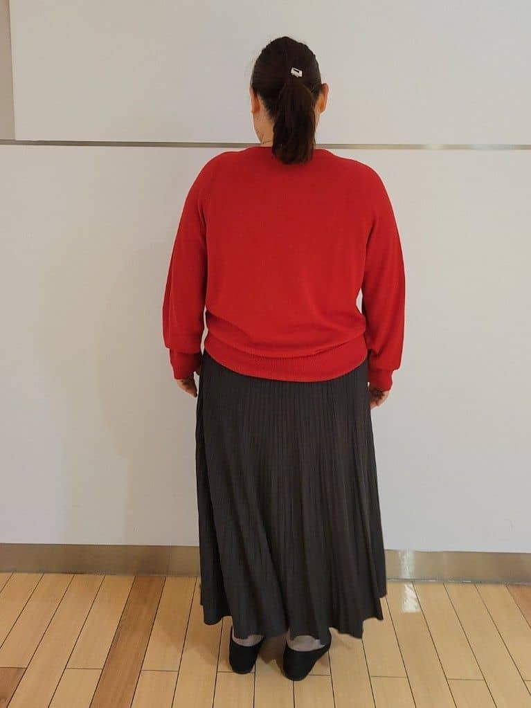TAKAさんの「UNTITLED｜【8色展開／コンパクト丈】レーヨン混 コクーンニット」を使ったコーディネート