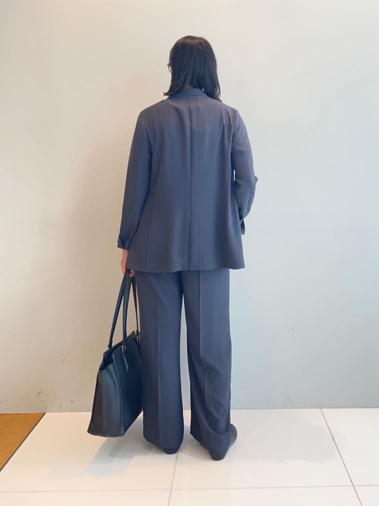 murayamaさんの「INDIVI｜【軽く羽織れる！】ダブルジャケット」を使ったコーディネート