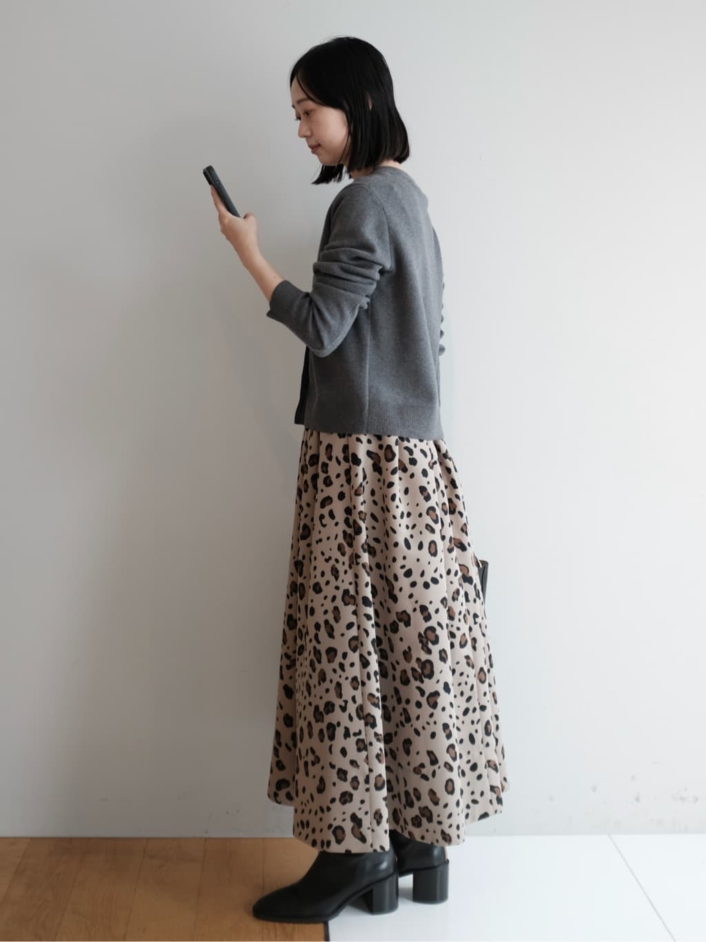 Kishimotoさんの「DRESSTERIOR｜◆ショートブーツ」を使ったコーディネート