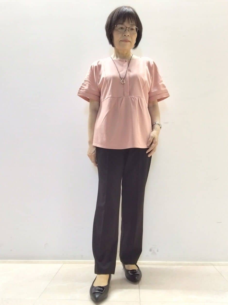 tokuさんの「Reflect｜【私のパンツ／手洗い可】ベーシックテーパードパンツ」を使ったコーディネート