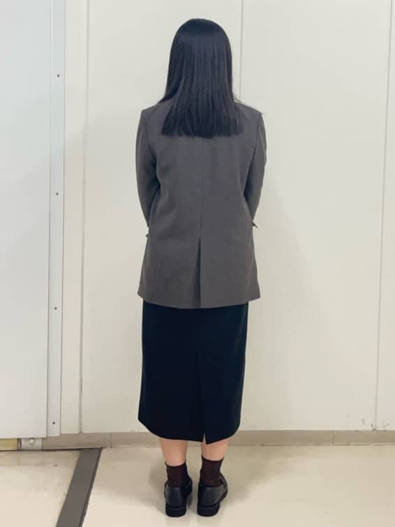 Rihoさんの「Reflect｜【配色ボウタイ付き】八分袖ジョーゼットブラウス」を使ったコーディネート