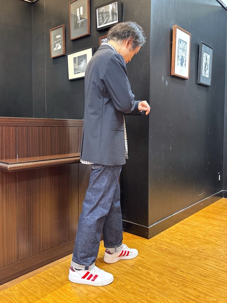 KEIさんの「TAKEO KIKUCHI｜【360&deg;ストレッチ／セットアップ対応】None Of Stress ジャケット」を使ったコーディネート