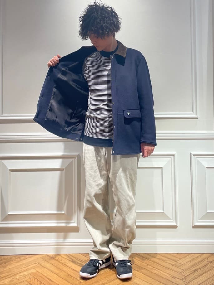 橋本さんの「DRESSTERIOR｜コーデュロイパンツ」を使ったコーディネート