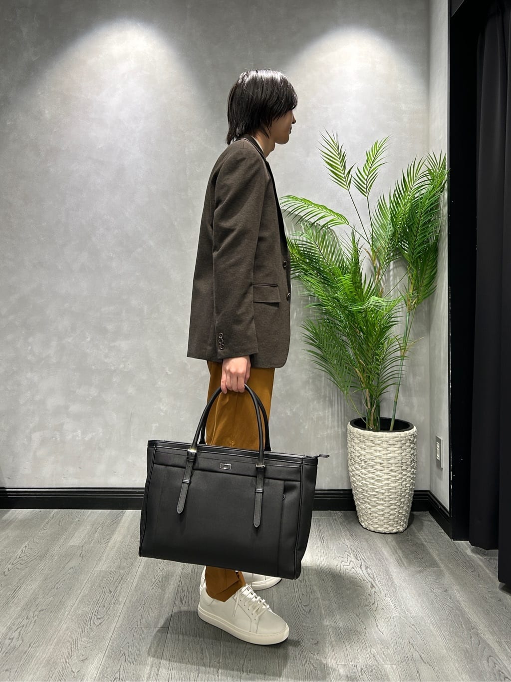 ruiさんの「TAKEO KIKUCHI｜【None Of Stress】アクティブジャージ 千鳥 ジャケット」を使ったコーディネート