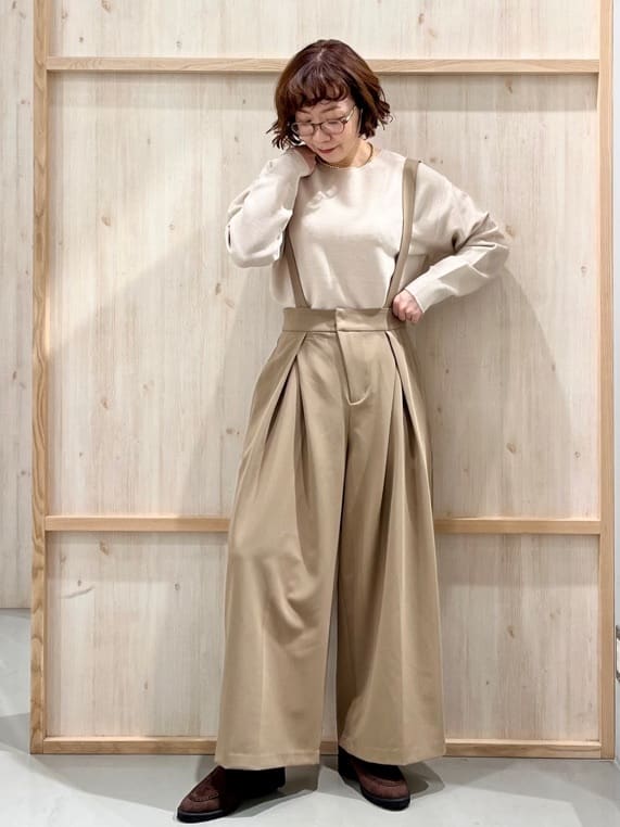 nakoさんの「THE SHOP TK｜きれいめにもカジュアルにも ノーカラーキルトジャケット」を使ったコーディネート
