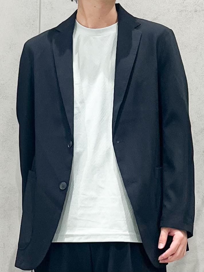 SHI-MAさんの「THE SHOP TK｜【Begin/ビギン10月号掲載】楊柳スマートジャケット　軽量/洗濯機OK/セットアップ可」を使ったコーディネート