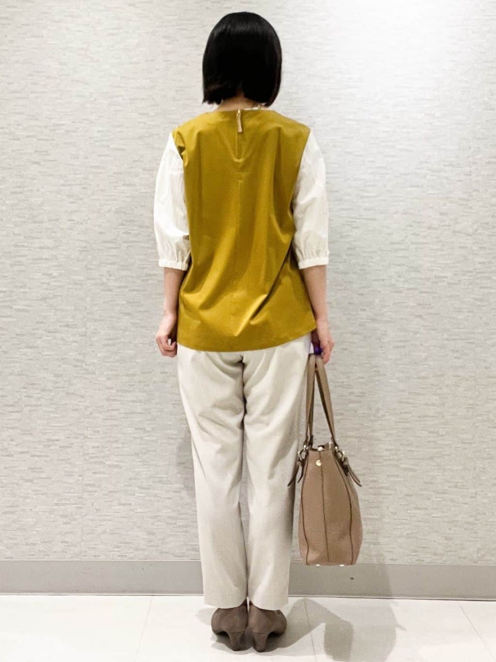 marikoさんの「Reflect｜【体型カバー／腰周りカバー】長め丈プルオーバージャージ」を使ったコーディネート
