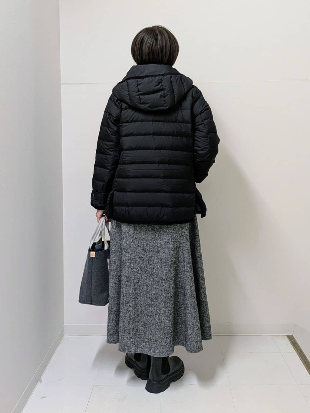 Asaさんの「Dessin｜【撥水・2WAY】ミュラーダウンコートミドル丈」を使ったコーディネート