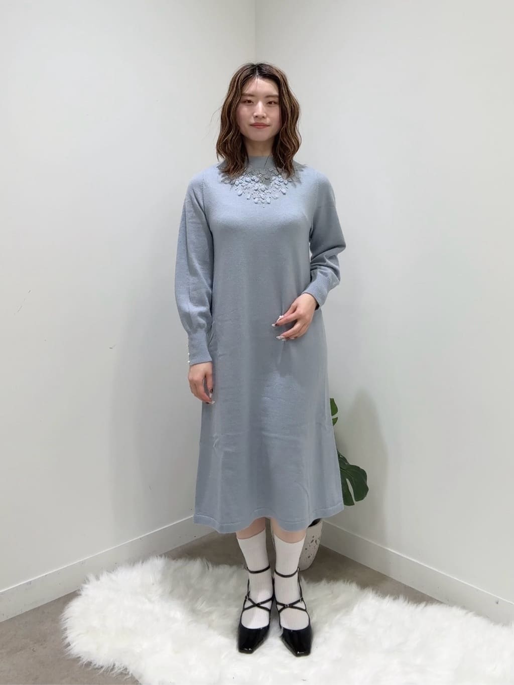 Suma Una本部スタッフさんの「SunaUna｜◆【冬を彩る異素材フェイクファーアウター】」を使ったコーディネート