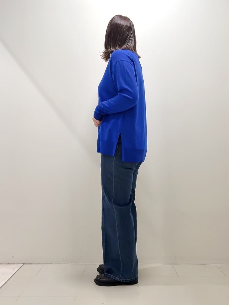 YUIさんの「UNTITLED｜【軽アウター/ミドル丈】ウールニットコーディガン」を使ったコーディネート