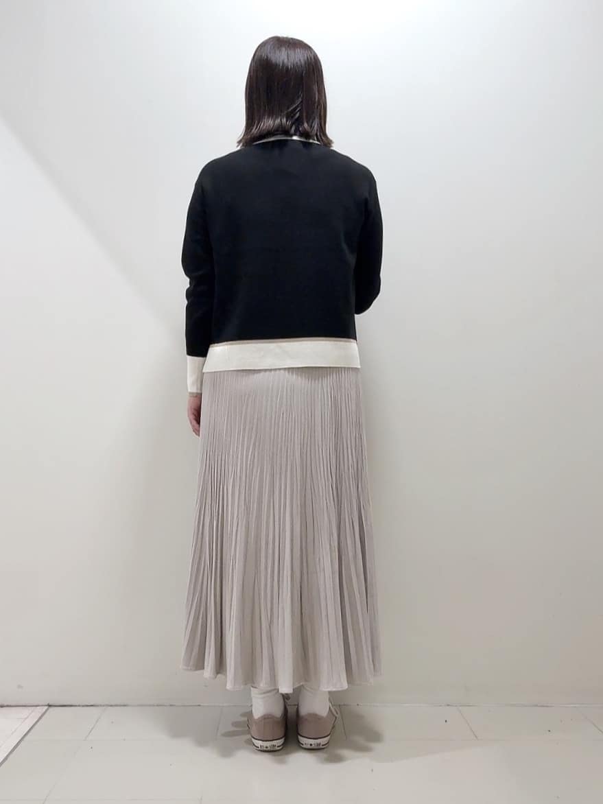 YUIさんの「UNTITLED｜【アンサンブル可/ジャケット風】ウールミラノリブカーディガン」を使ったコーディネート