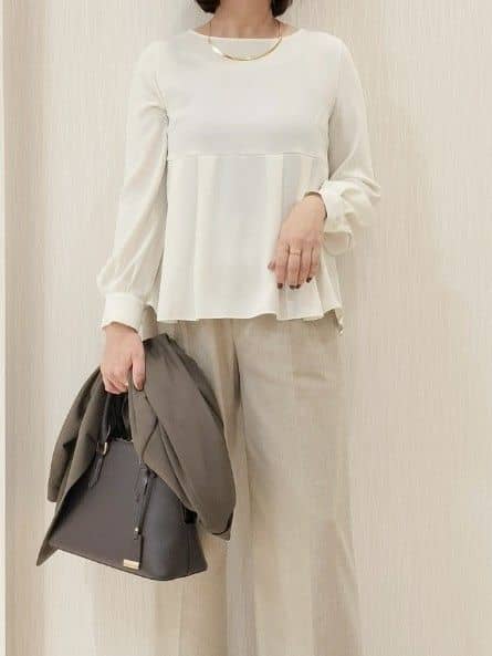 naokoさんの「UNTITLED｜【セットアップ可】ウールライク ダブルブレストジャケット」を使ったコーディネート