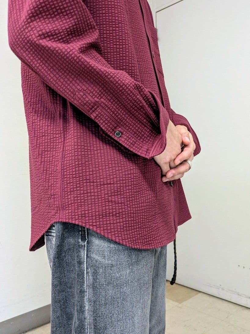 ryoさんの「TAKEO KIKUCHI｜【抗菌防臭/シーズンレス】シアサッカー ジャージシャツ」を使ったコーディネート