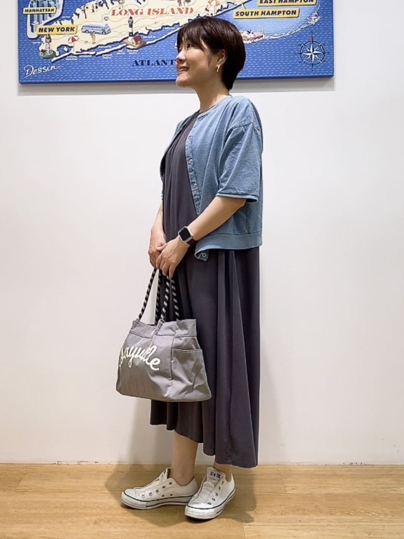 Hamaさんの「Dessin｜【軽量・多ポケット】カラーコードトートバッグ」を使ったコーディネート