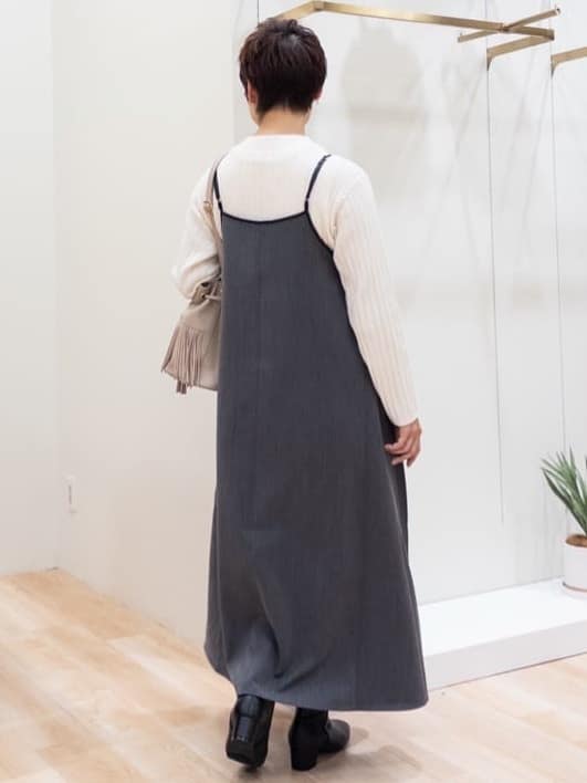 シュウコさんの「grove｜【毛玉軽減／洗える】ミニケーブルニット」を使ったコーディネート