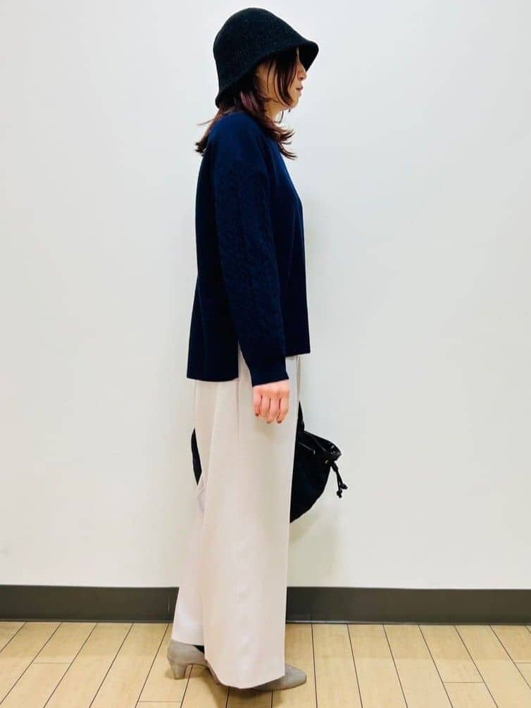 miiiさんの「Reflect｜【ショルダー付き／コーディネートのアクセントに◎】キルティングバッグ」を使ったコーディネート
