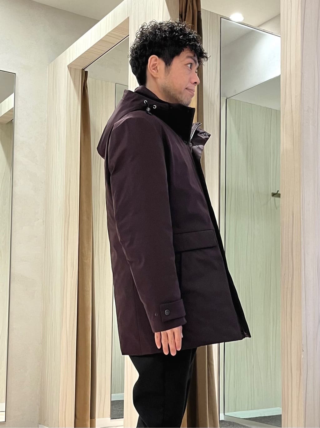URAさんの「TAKEO KIKUCHI｜モールクオーターモックネック」を使ったコーディネート
