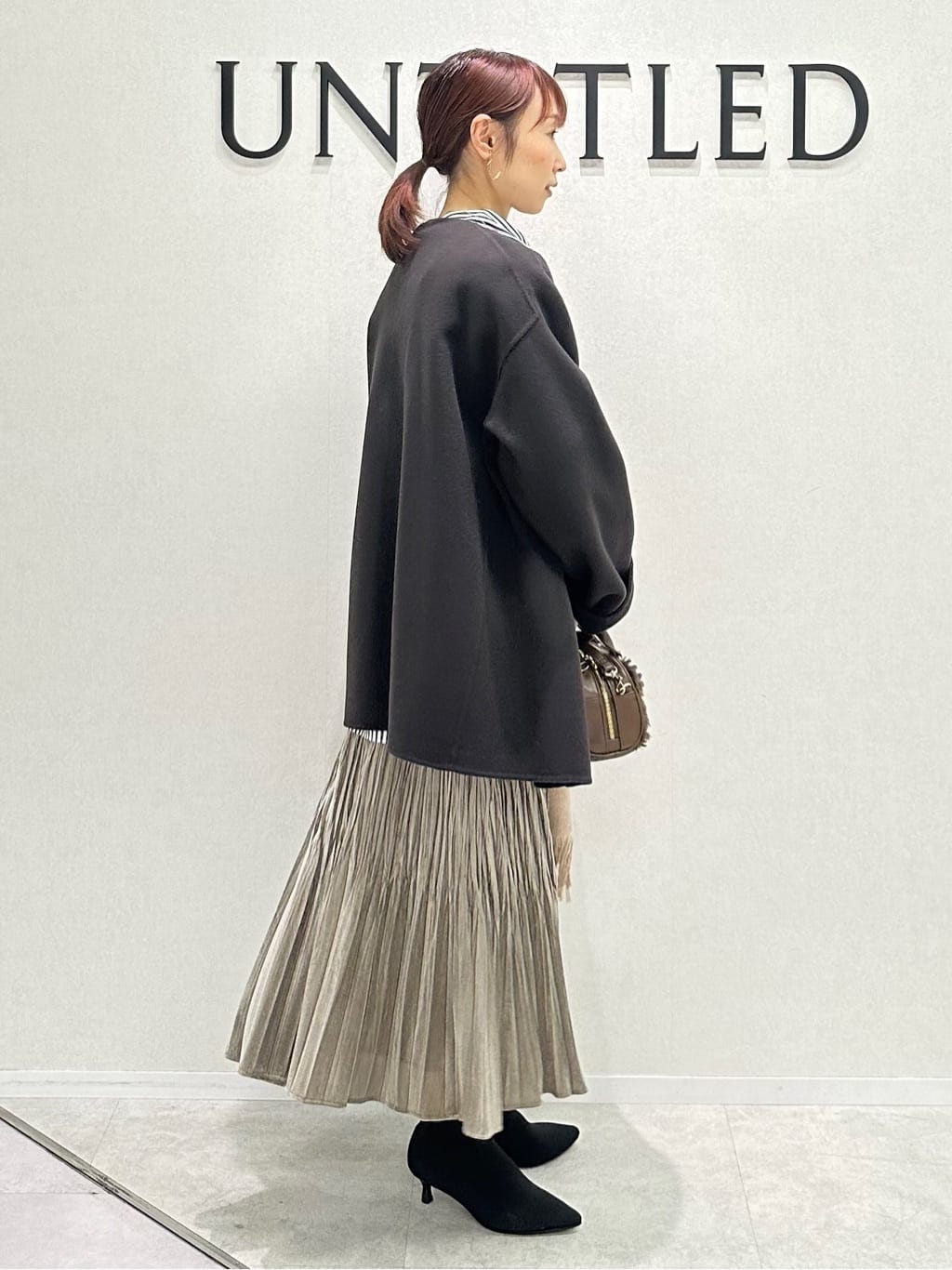 Miwaさんの「UNTITLED｜【アンサンブル可/洗える】ウールミラノリブニット」を使ったコーディネート