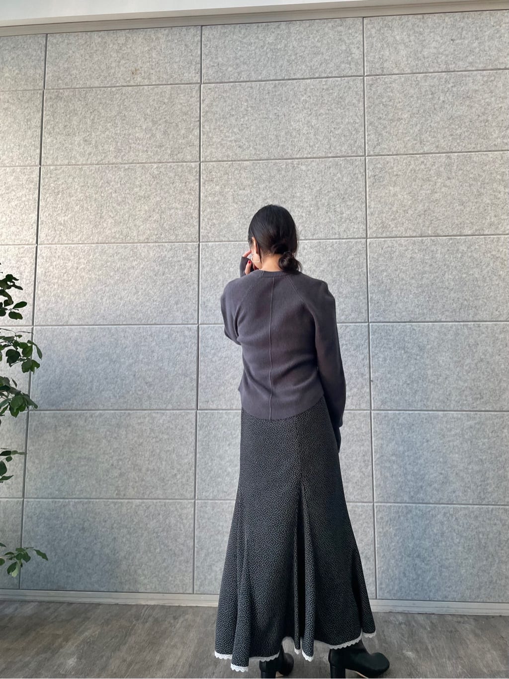 kanakoさんの「CODE A｜bold form knit pullover」を使ったコーディネート