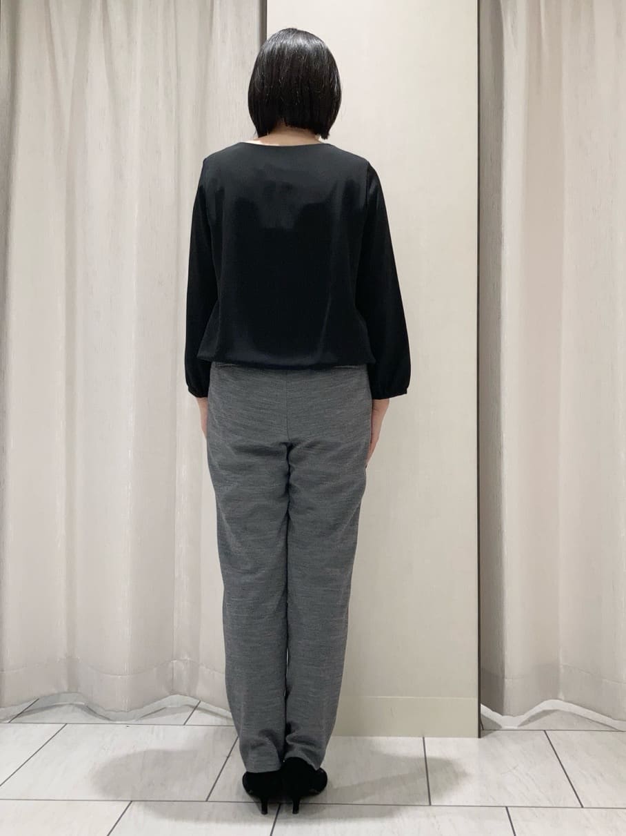 わたなべさんの「UNTITLED｜【洗えるスーツ／ストレッチ】ウール混ジャージ テーラードジャケット」を使ったコーディネート