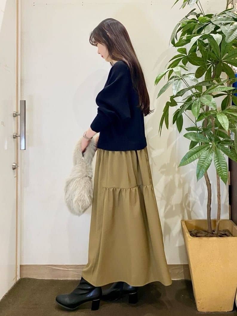 AYUMIさんの「SHOO･LA･RUE｜ストレッチブーツ」を使ったコーディネート