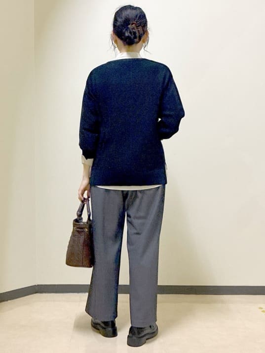  beni_gingerさんの「Reflect｜【パンツ合わせにぴったり◎】ゆったりオフボディニット」を使ったコーディネート