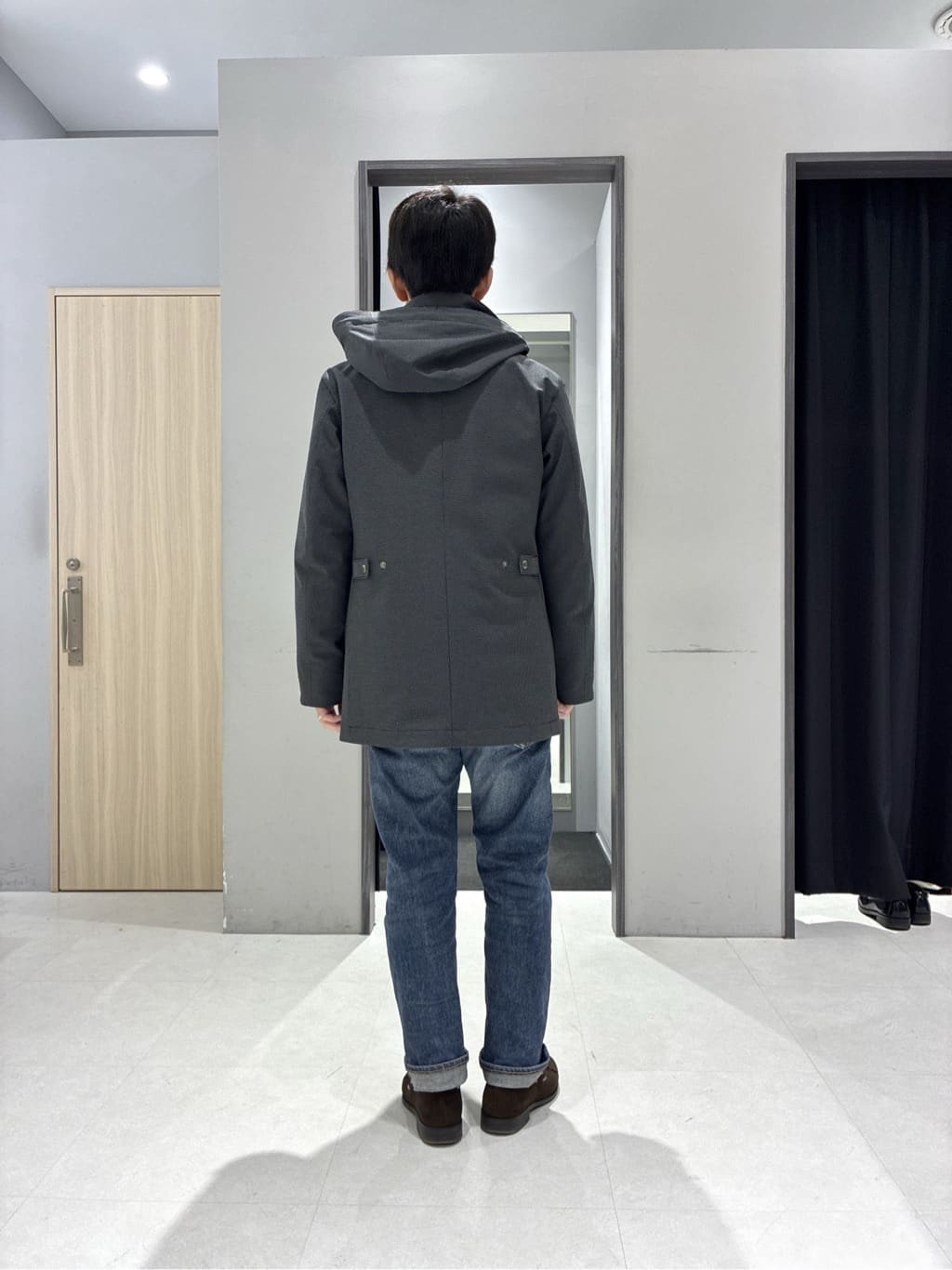 わいずみさんの「TAKEO KIKUCHI｜【3WAY】ドビー ダウンライナー付ブルゾン」を使ったコーディネート