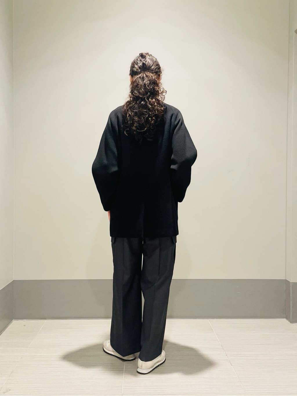 Annさんの「DRESSTERIOR｜シルクブレンドメリノウールリブプルオーバー」を使ったコーディネート