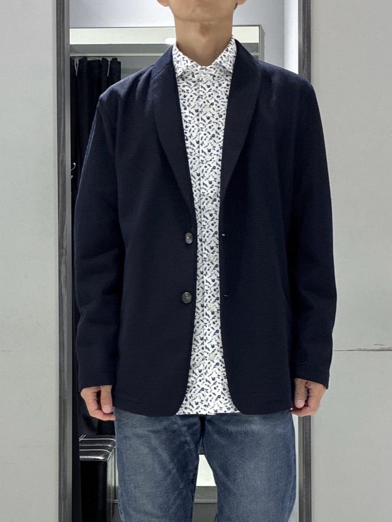 わいずみさんの「TAKEO KIKUCHI｜【尾州織】ショールカラー カーディガン」を使ったコーディネート