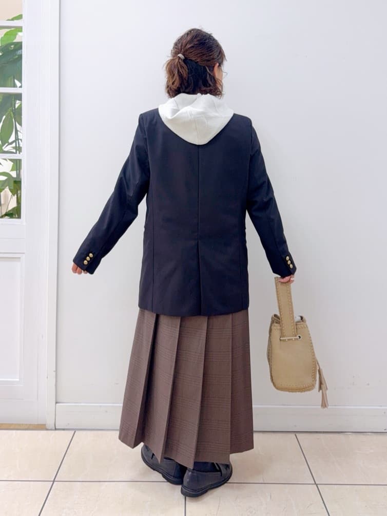 Osawaさんの「Dessin｜【洗える／体型カバー】ちょうどいいニットパーカ」を使ったコーディネート
