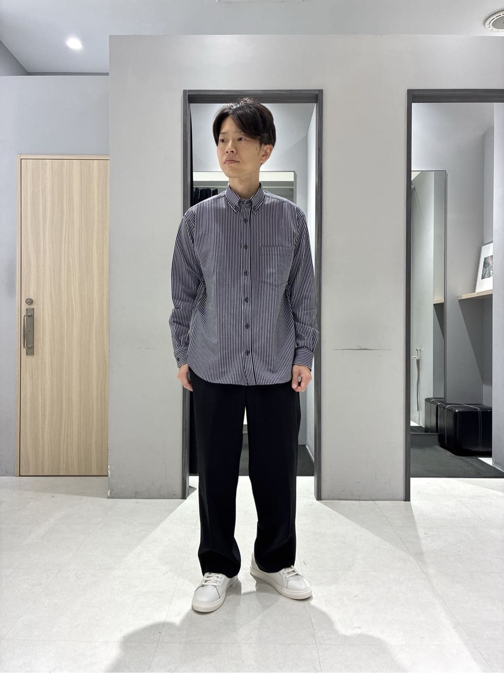 わいずみさんの「TAKEO KIKUCHI｜エアダン プルオーバー パーカー」を使ったコーディネート