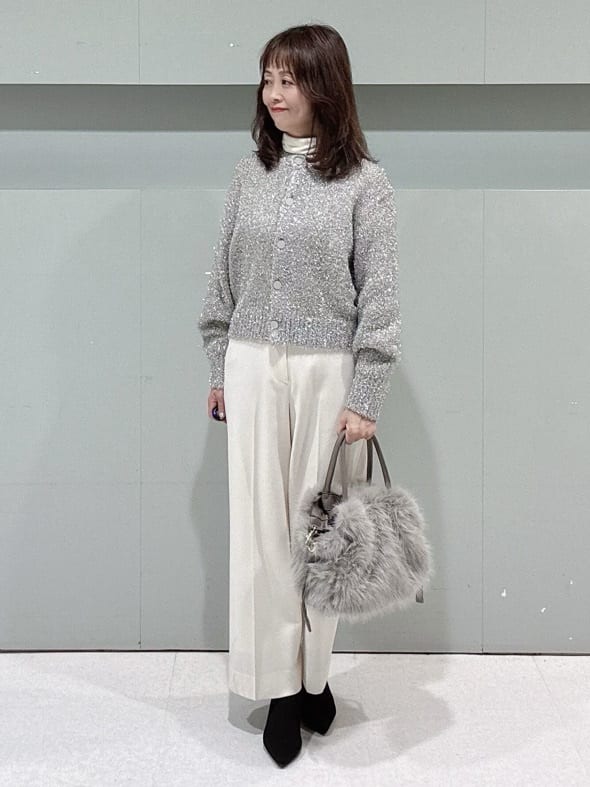 makiさんの「UNTITLED｜【着回しが効く／オンオフアウター】ウールショートコート」を使ったコーディネート