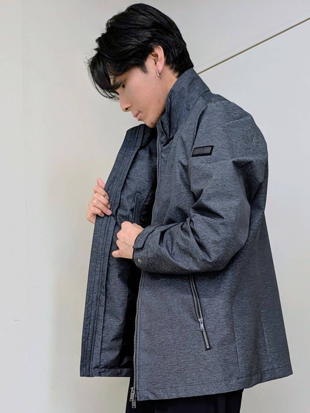ryoさんの「TAKEO KIKUCHI｜アンチピリング タートルネック ニット」を使ったコーディネート