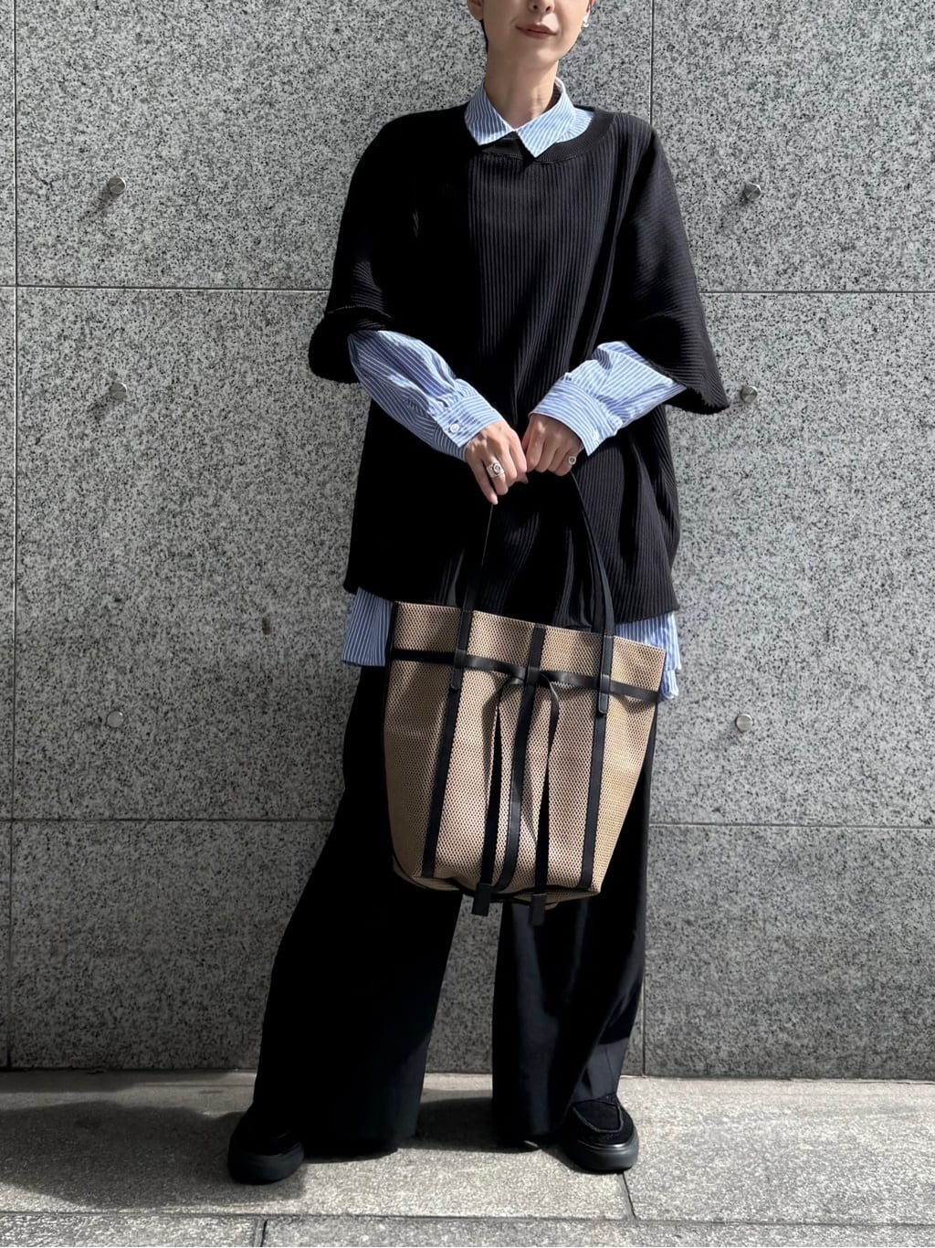 Kさんの「HIROKO HAYASHI｜PANIER（パニエ）トートバッグM」を使ったコーディネート