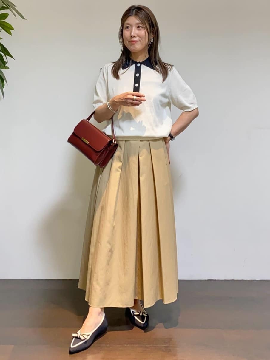 tomoさんの「UNTITLED｜コットンキャミソール」を使ったコーディネート