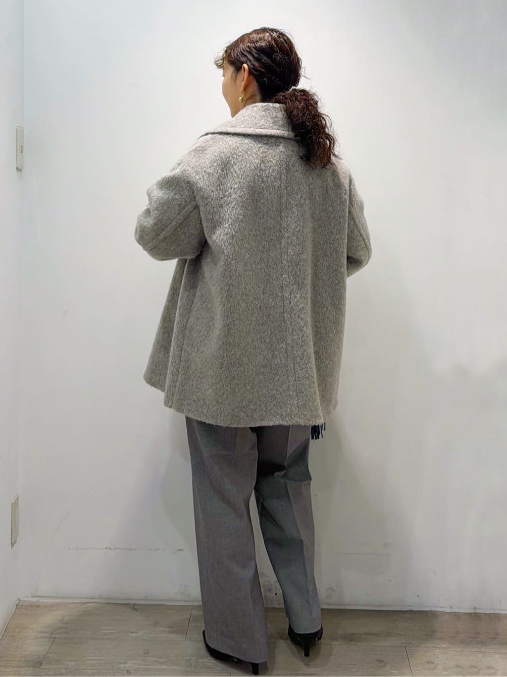 sumicaさんの「OPAQUE.CLIP｜オンブレチェック大判ストール」を使ったコーディネート