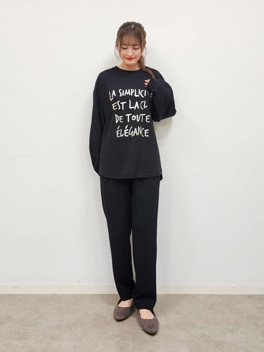 ゆゆさんの「SHOO･LA･RUE｜【S-LL】寒暖差のある時期に 大人上品なシアーブルゾン」を使ったコーディネート