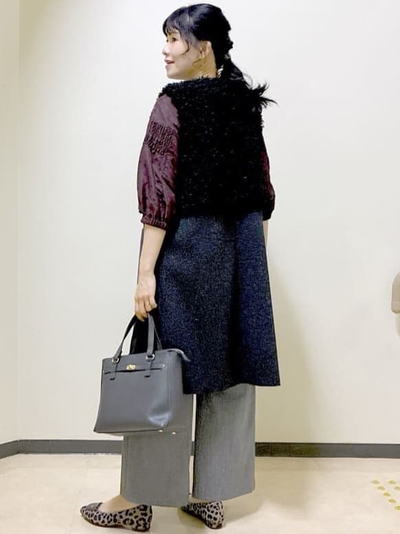  beni_gingerさんの「Reflect｜【すっきりシルエット】ワイドクロップドパンツ」を使ったコーディネート
