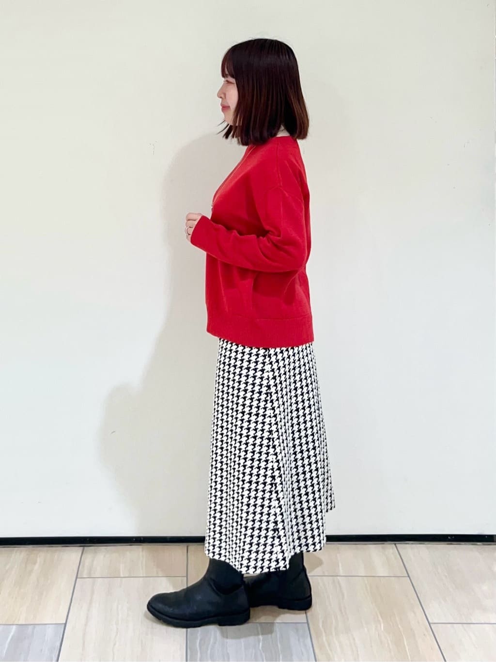 Mitsukiさんの「UNTITLED｜【洗える】モックネックミラノリブニット」を使ったコーディネート