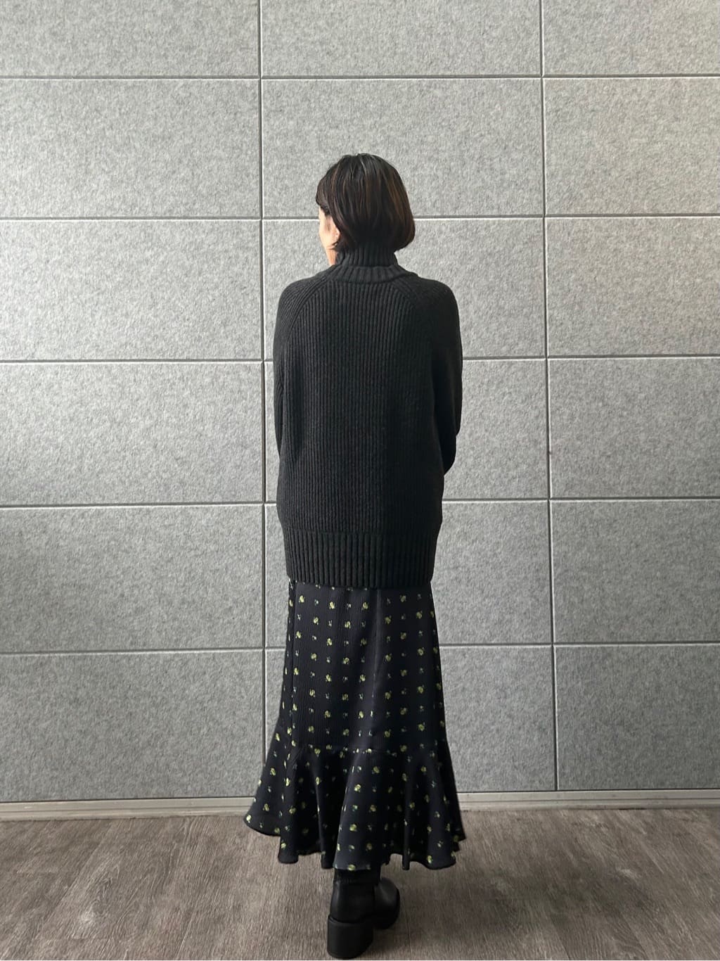 yukoさんの「CODE A｜dual form zip knit」を使ったコーディネート