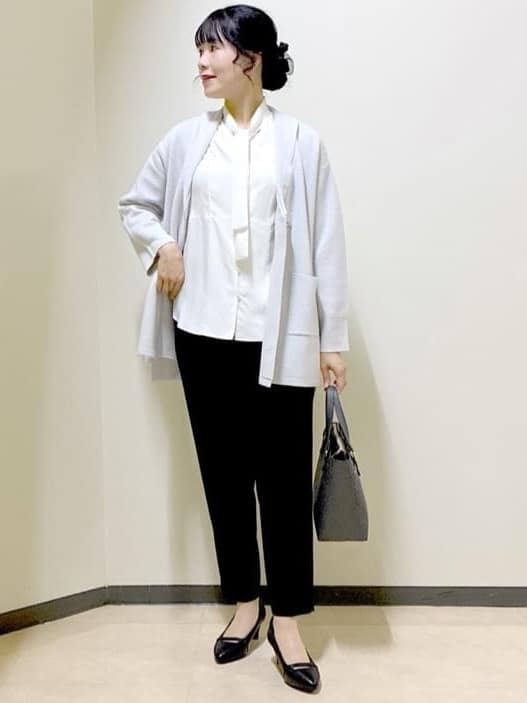  beni_gingerさんの「Reflect｜【ライトアウター／気軽な羽織に◎】オフボディカーディガン」を使ったコーディネート
