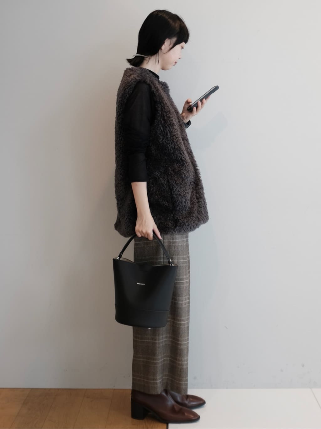 Kishimotoさんの「DRESSTERIOR｜◆エコファージレ」を使ったコーディネート