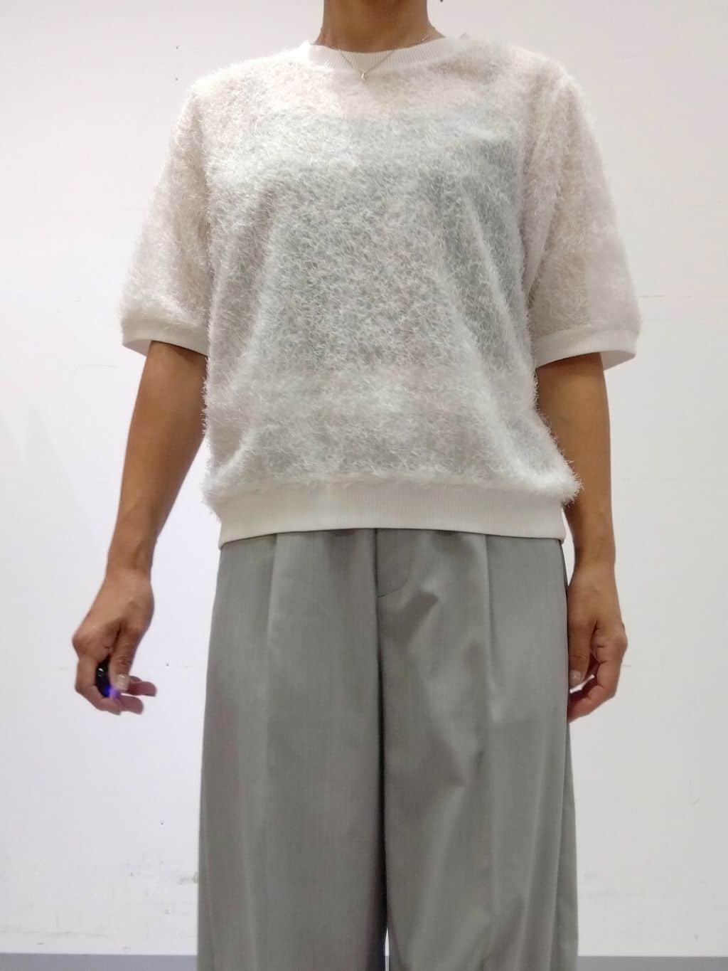 Kさんの「INDIVI｜ヘアリージャカードトップス」を使ったコーディネート