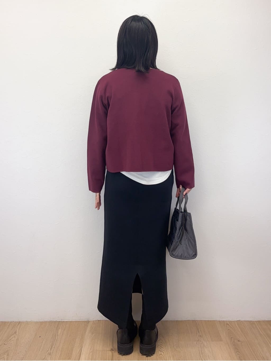 Takeさんの「OPAQUE.CLIP｜イージーナロースカート／セットアップ対応可【洗濯機OK】」を使ったコーディネート
