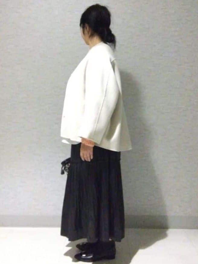 sakoさんの「Reflect｜【一枚で着映え◎／ゆったり着られるワンサイズ】スパンコール&times;ラメニット」を使ったコーディネート